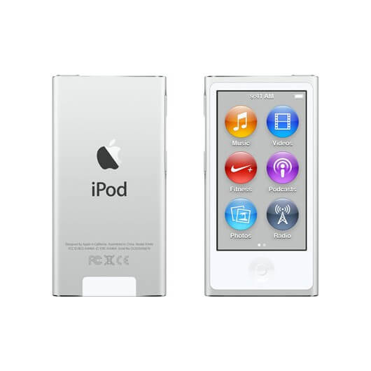ℹ︎Pod nano iPod Nano 16GB sidabrinis kaina tik 189 € | iStore.lt