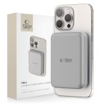 Tech-Protect MagSafe 10000maH Power Bank with Wireless Charging - Titanium