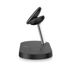 Tech-Protect A12 3in1 15W MagSafe kroviklis - Black