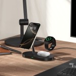 Tech-Protect A12 3in1 15W MagSafe kroviklis - Black