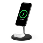 Belkin PRO MagSafe 2in1 bevielis kroviklis BOOST CHARGE Black