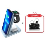 Canyon 3in1 sulankstomas bevielis kroviklis 15W - Blue + DOVANA: Bevielės OnRun 11 Sport ausinės