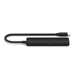 Satechi Type-C 4-in-1 Slim Multiport 4K adapteris - Black