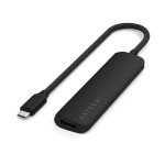 Satechi Type-C 4-in-1 Slim Multiport 4K adapteris - Black