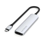 Satechi Type-C 4-in-1 Slim Multiport 4K adapteris - Silver