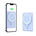 Tech-Protect MagSafe 5000maH 15W Power Bank with Wireless Charging - Blue (pažeista pakuotė)