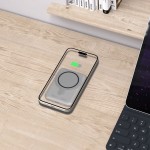 Tech-Protect MagSafe 5000maH Power Bank with Wireless Charging - Titanium