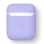 eSTUFF Silicone AirPods Case - Pale Purple