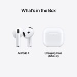 Apple AirPods 4 bevielės ausinės (išpakuotos)