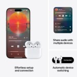 Apple AirPods 4 bevielės ausinės su aktyviu triukšmo slopinimu (iš ekspozicijos)