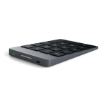Satechi įkraunama Bluetooth skaičių klaviatūra - Space Gray