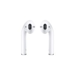 Apple AirPods bevielės ausinės su įkrovimo dėklu (2 karta) (išpakuotos)