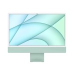 iMac 24" 4.5K Retina, M1 8C CPU, 16GB, 512GB SSD, 8C GPU, Mac OS, Green (2021), Magic belaidė klaviatūra Touch ID su skaičiais