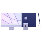 iMac 24" 4.5K Retina, M1 8C CPU, 8GB, 256GB SSD, 8C GPU, Mac OS, Purple (2021), Magic belaidė klaviatūra Touch ID su skaičiais