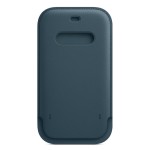 Apple iPhone 12 mini Leather Sleeve with MagSafe - Baltic Blue