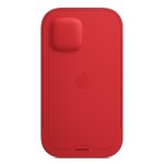 Apple iPhone 12 Pro Max Leather Sleeve with MagSafe - (PRODUCT)RED