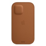 Apple iPhone 12 mini Leather Sleeve with MagSafe - Saddle Brown