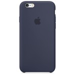 Apple iPhone 6/6s silikoninis Midnight Blue dėklas