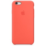 Apple iPhone 6/6s silikoninis Apricot dėklas