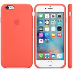Apple iPhone 6/6s silikoninis Apricot dėklas