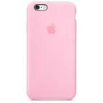 Apple iPhone 6/6s silikoninis Light Pink dėklas