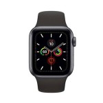 Watch Series 5 40mm GPS Space Grey Aluminium Case with Black Sport Band