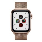 Watch Series 5 40mm GPS + Cellular Gold Stainless Steel Case with Gold Milanese Loop