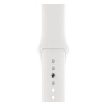 Watch Series 5 40mm GPS Silver Aluminium Case with White Sport Band