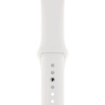 Watch Series 5 44mm GPS Silver Aluminium Case with White Sport Band