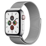 Watch Series 5 44mm GPS + Cellular Stainless Steel Case with Milanese Loop