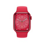 Apple Watch Series 8 GPS + Cellular 41mm (PRODUCT)RED Aluminium Case with (PRODUCT)RED Sport Band