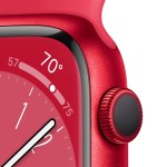 Apple Watch Series 8 GPS 45mm (PRODUCT)RED Aluminium Case with (PRODUCT)RED Sport Band