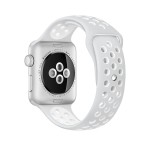 Watch Nike+ 38mm Silver Aluminum Case with Pure Platinum/White Nike Sport Band