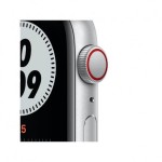 Apple Watch Nike SE GPS, 44mm Silver Aluminium Case with Pure Platinum/Black Nike Sport Band (2020)