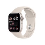 Apple Watch SE GPS 40mm Starlight Aluminium Case with Starlight Sport Band (2022) (išpakuotas)