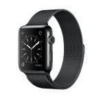 Watch Series 2 38mm Space Black Stainless Steel Case with Space Black Milanese Loop