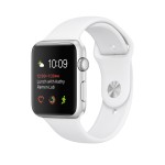 Watch Series 2 42mm Silver Aluminum Case with White Sport Band