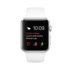 Watch Series 2 42mm Silver Aluminum Case with White Sport Band