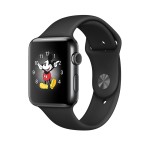 Watch Series 2 38mm Space Black Stainless Steel Case with Black Sport Band