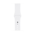 Watch Series 2 42mm Stainless Steel Case with White Sport Band
