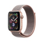 Watch Series 4 40mm GPS Gold Aluminum Case with Pink Sand Sport Loop