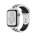 Watch Series 4 Nike+ 44mm GPS Silver Aluminum Case with Pure Platinum/Black Nike Sport Band
