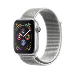 Watch Series 4 40mm GPS Silver Aluminum Case with Seashell Sport Loop
