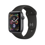 Watch Series 4 44mm GPS Space Gray Aluminum Case with Black Sport Band