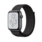 Watch Series 4 Nike+ 44mm GPS Space Gray Aluminum Case with Black Nike Sport Loop