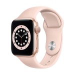 Apple Watch Series 6 GPS, 40mm Gold Aluminium Case with Pink Sand Sport Band