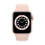Apple Watch Series 6 GPS, 44mm Gold Aluminium Case with Pink Sand Sport Band