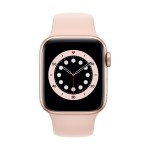 Apple Watch Series 6 GPS + Cellular, 40mm Gold Aluminium Case with Pink Sand Sport Band