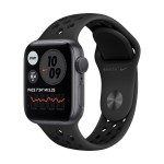 Apple Watch Nike Series 6 GPS + Cellular, 40mm Space Grey Aluminium Case with Anthracite/Black Nike Sport Band