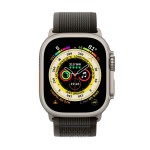 Apple Watch Ultra GPS + Cellular, 49mm Titanium Case with Black/Gray Trail Loop - M/L